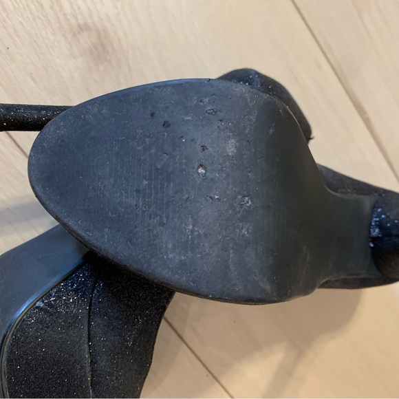 Black Glitter Stilettos - Picture 6 of 9